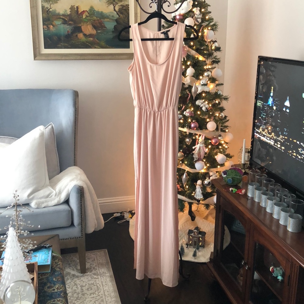 H&M long blush dress.